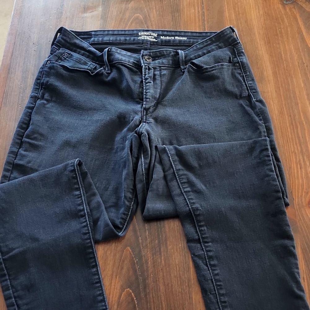 Levi Black Jeans sz  14L